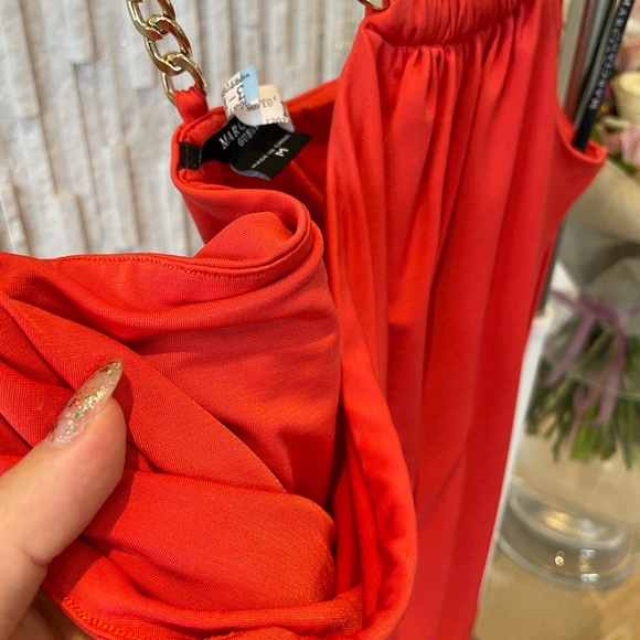 Gorgeous Coral Guess marciano top - Picture 9 of 10